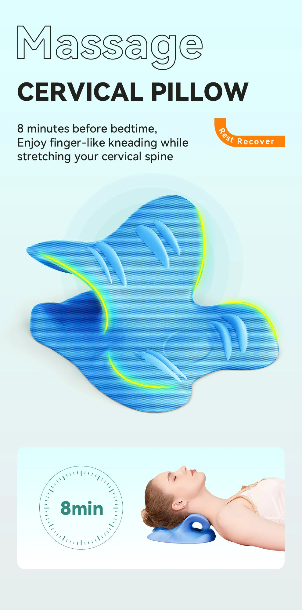 Neck Cervical Traction Pillow
