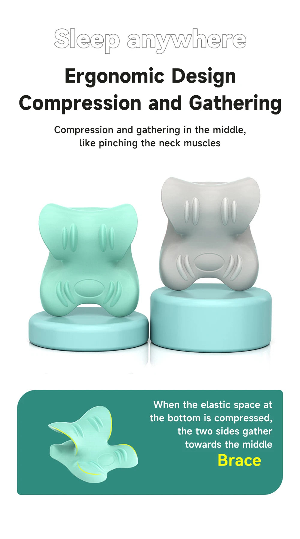 Neck Cervical Traction Pillow