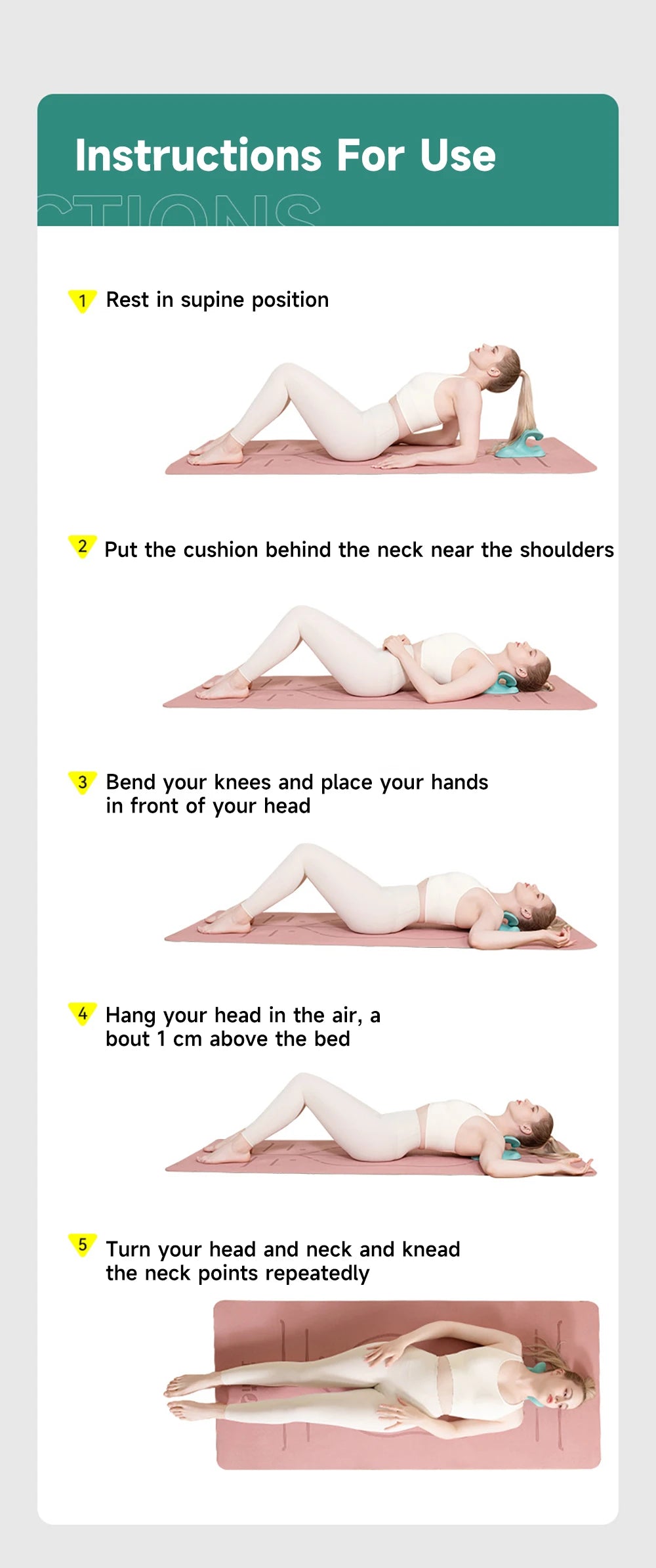 Neck Cervical Traction Pillow
