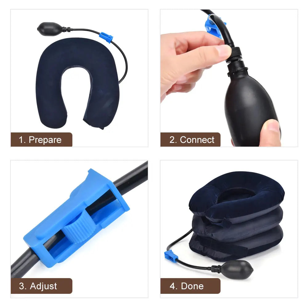 Neck Traction Support Pillow