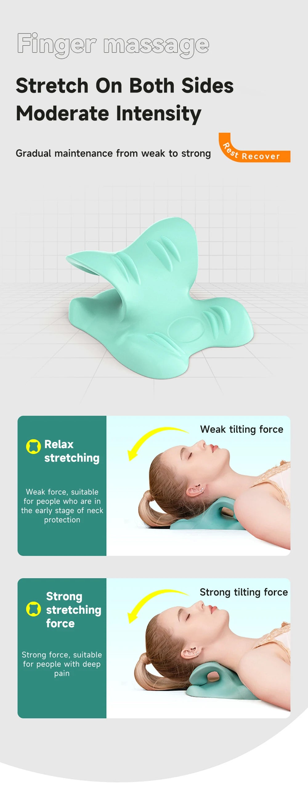 Neck Cervical Traction Pillow