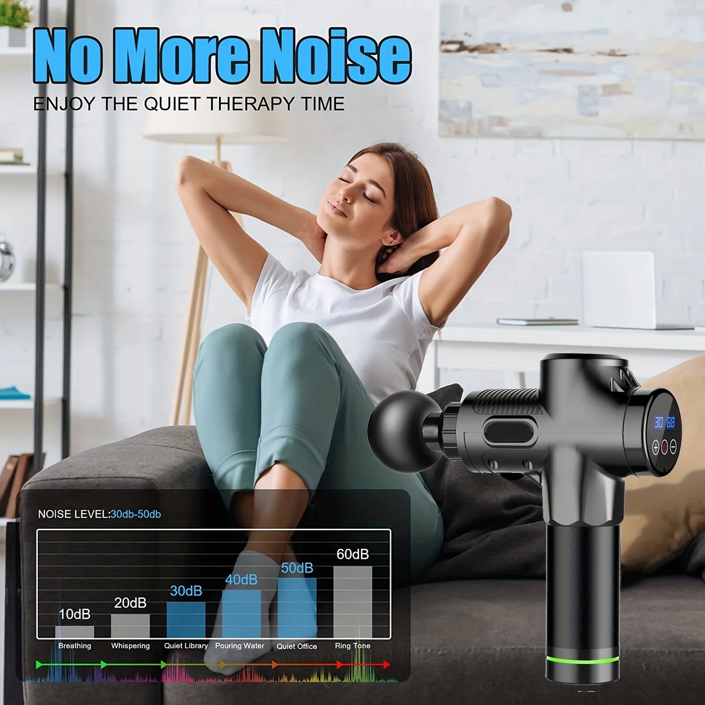 Fascial Massage Gun Percussion Massager
