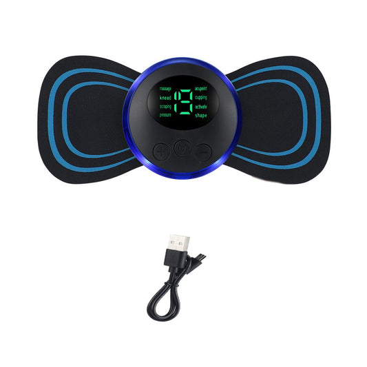 Mini 8 Mode Display Pain Relief Massager