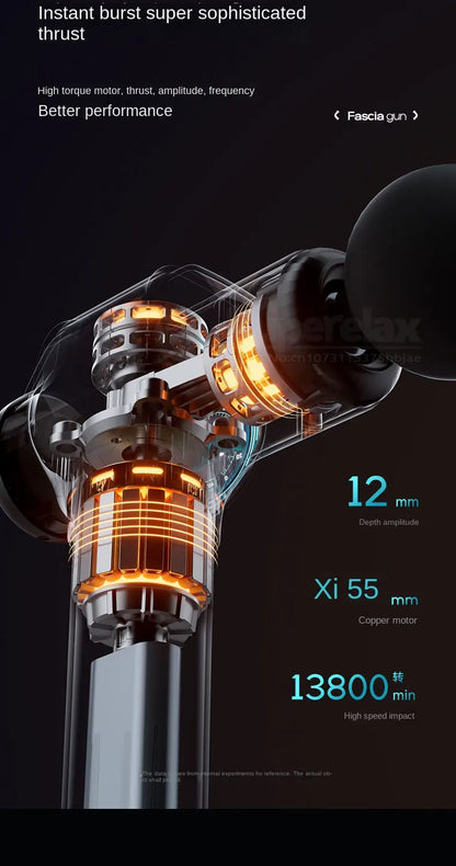 Gear Muscle Massager Gun
