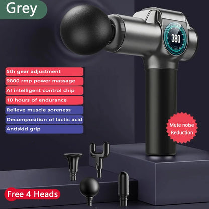 Gear Muscle Massager Gun
