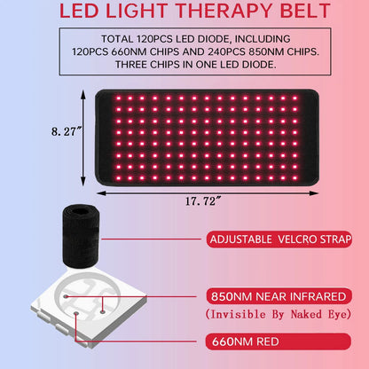 Red Infrared Light Therapy Pad