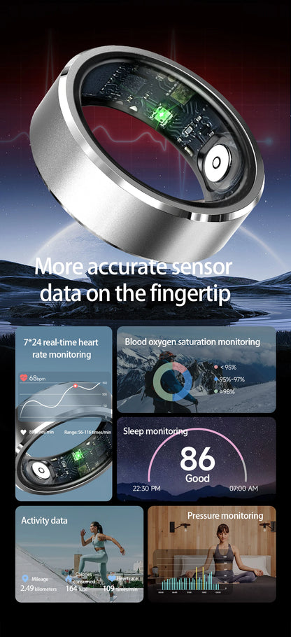 Smart Ring Fitness Tracker