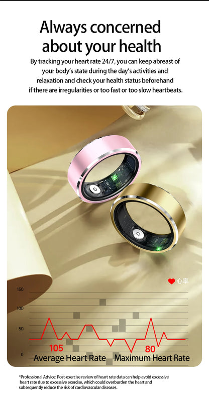 Smart Ring Fitness Tracker
