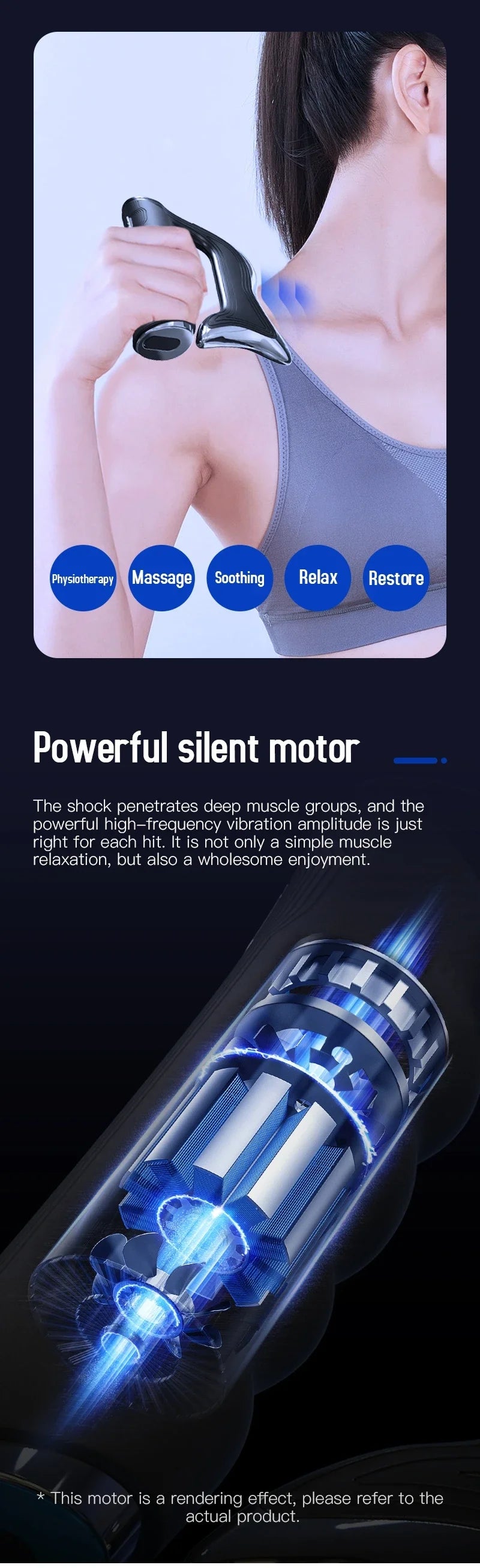 Electric Face Gun Massage Stimulator