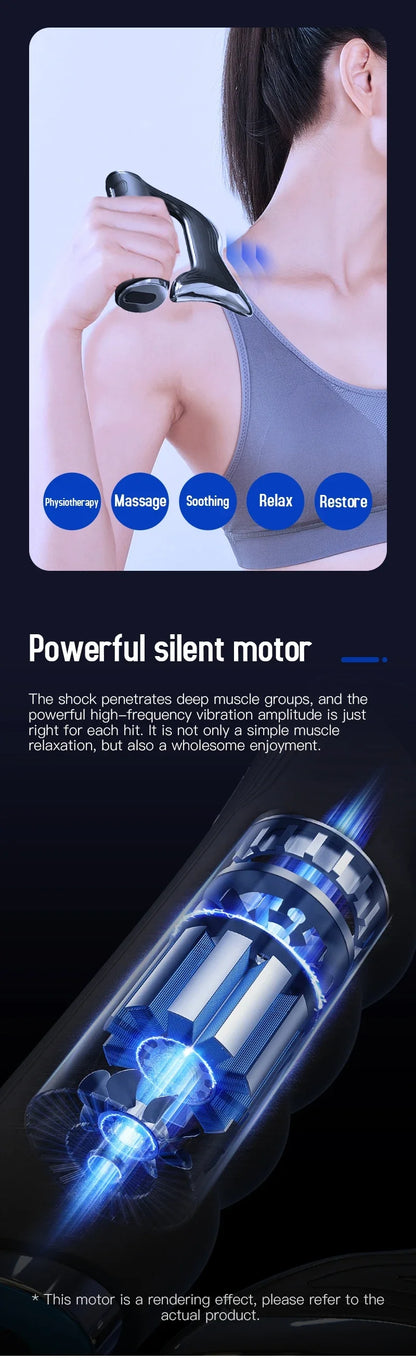 Electric Face Gun Massage Stimulator