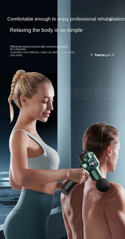 Gear Muscle Massager Gun