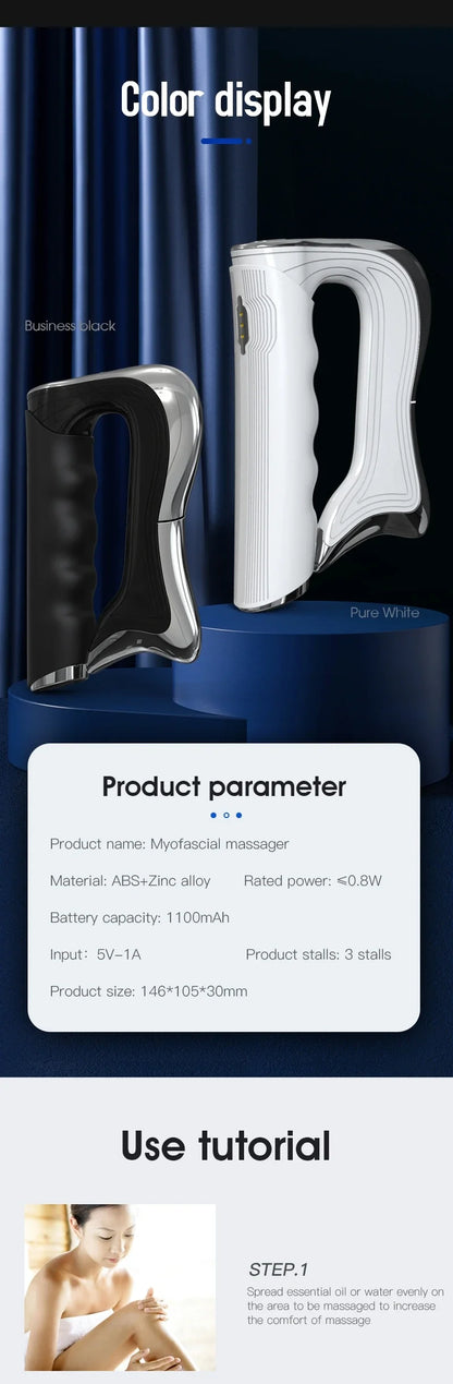 Electric Face Gun Massage Stimulator