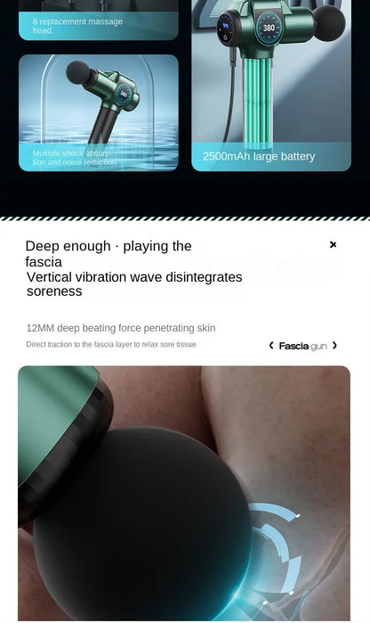 Gear Muscle Massager Gun
