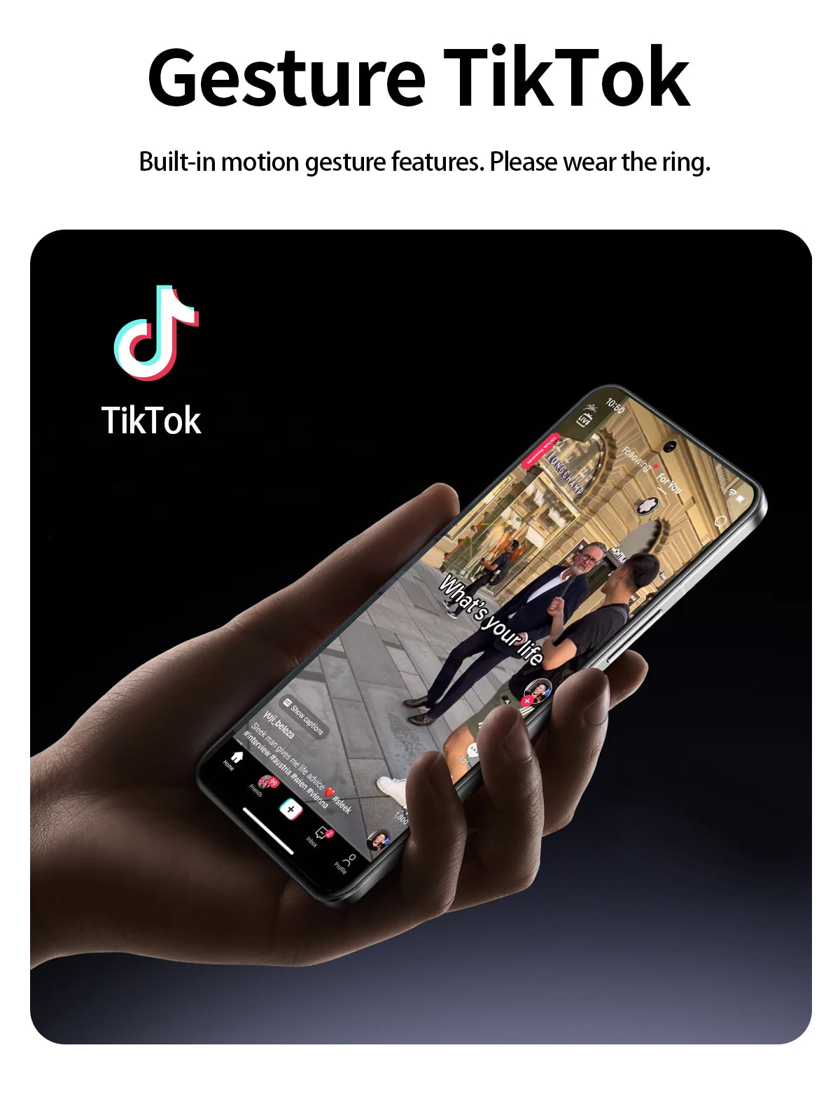 Smart Ring Fitness Tracker