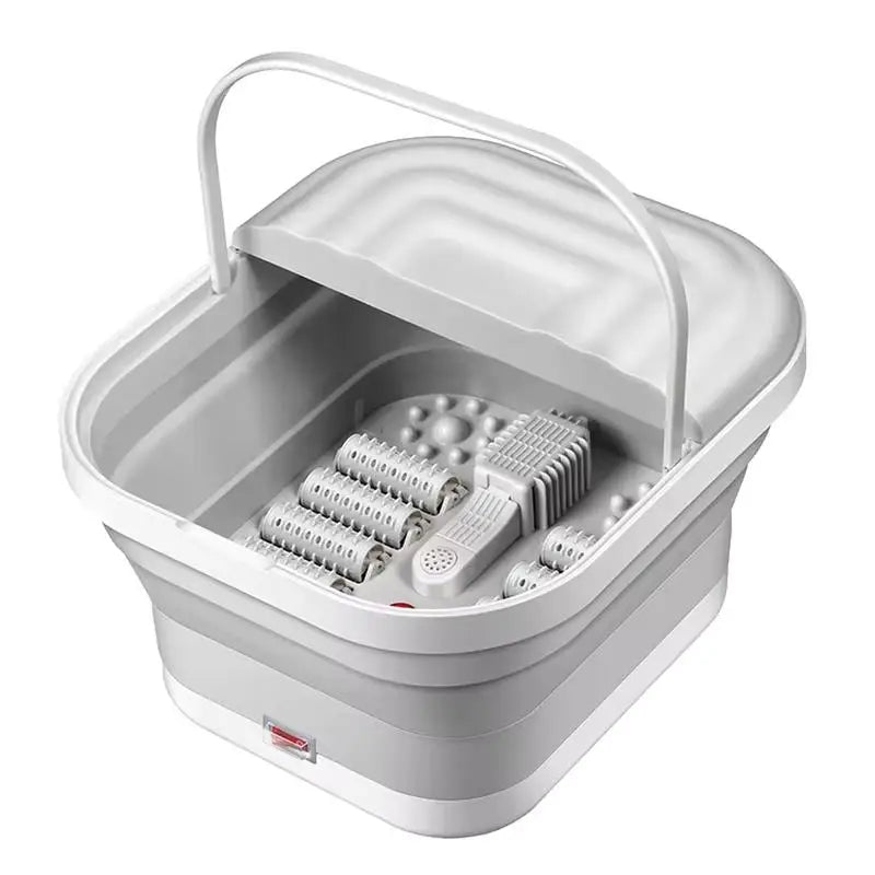 Foldable Heating Foot Massager Basin