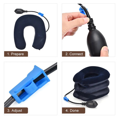Neck Traction Support Pillow